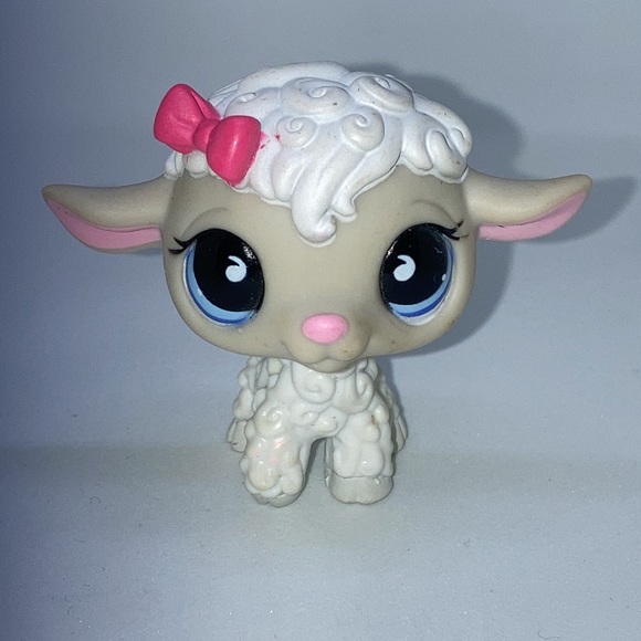 Littlest Pet Shop set of 2 sheep - Picture 6 of 9